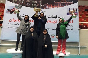 قهرمانی بانوان تهرانی در مسابقات ووشوی کشور