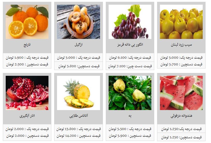 قیمت آناناس در بازار چقدر است؟