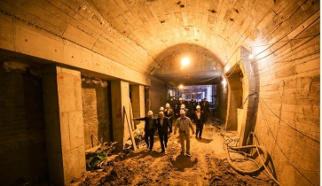 پیشرفت 10 درصدی خط 2 قطار شهری