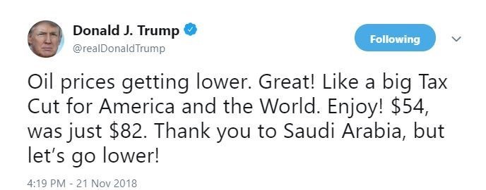 ترامپ از عربستان تشکر کرد