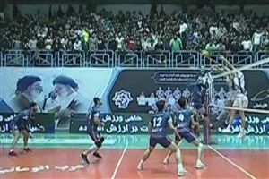 خلاصه والیبال شهرداری ورامین و سایپا مورخ 30 آبان 97 + فیلم