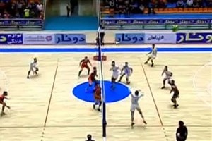 خلاصه والیبال شهرداری تبریز و فولاد سیرجان مورخ 30 آبان 97 + فیلم