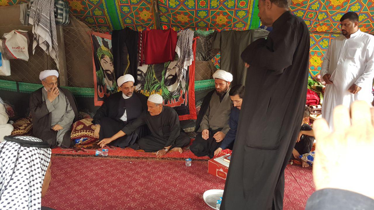 موکب داران عراقی تکریم شدند + تصاویر