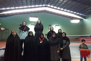 قهرمانی آقایی و شهبازی در مسابقات بدمینتون رنکینگ زنان و مردان ایران