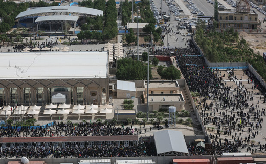 اربعین، بهشت خدمتگزاری به زائران سیدالشهدا (ع) است/ تردد زوار اربعین حسینی از مرز میلیون نفر گذشت