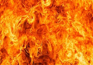 آتش سوزی یک باب مغازه در خرمشهر