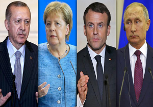 نشست چهارجانبه امروز پوتین، مرکل، مکرون و اردوغان با موضوع سوریه