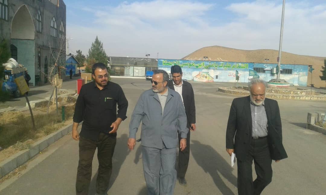 بازدید استاندارخراسان رضوی از برنامه ریزی دستگاه های خدمات رسان و مسیرهای تردد زائران پیاده