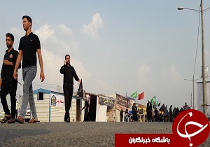 زائران کربلا از چذابه راهی عراق شدند