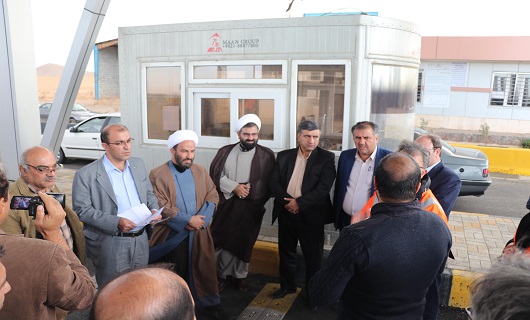 بازدید از اماکن خدمات رسان بین راهی به زائران اربعین حسینی