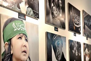 برپایی نمایشگاه عکس محرم در آستارا