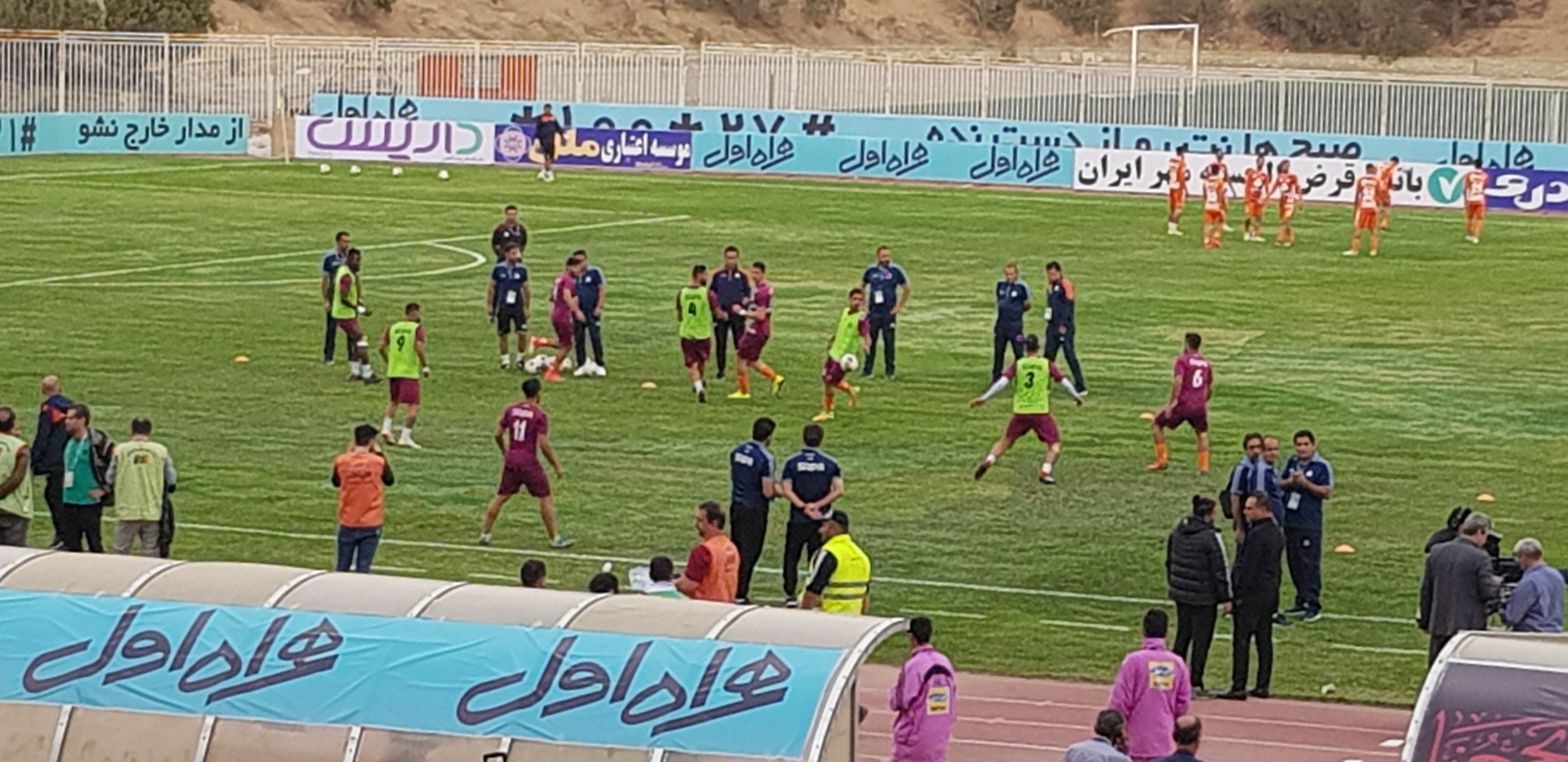 حواشی پیش از بازی تیم&zwnj;های فوتبال سایپا - پرسپولیس