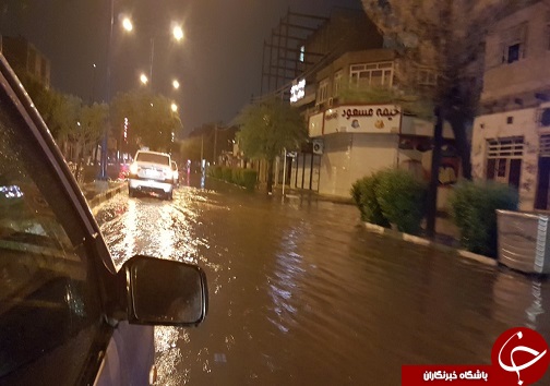 بارش رحمت الهی اهواز را به ونیز تبدیل کرد/آیا زمان آن نرسیده تا مسئولان دست به کار شوند؟
