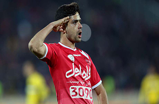 گل اول پرسپولیس به سایپا + فیلم