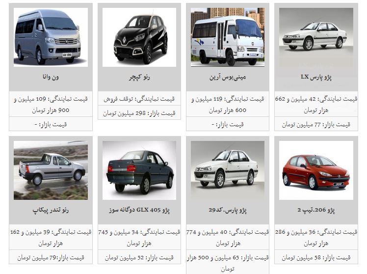 ثبات در بازار خودرو/قیمت ها ثابت ماند