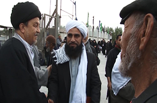 کاروان مشترک اهل تشیع و اهل تسنن برای حضور در راهپیمایی اربعین + فیلم
