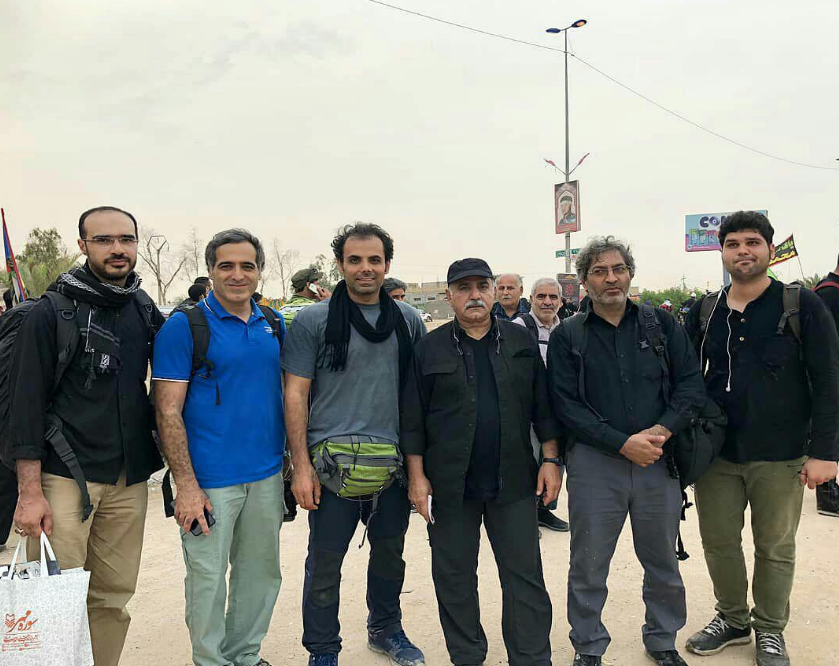 کدام هنرمندان خود را به راهپیمایی اربعین رساندند؟ +تصاویر