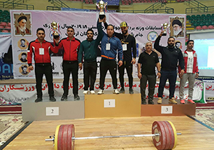عنوان سوم پولادمردان فارس در مسابقات کشور