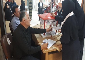 برگزاری انتخابات هیئت رئیسه خانه داوطلبان هلال احمر قزوین