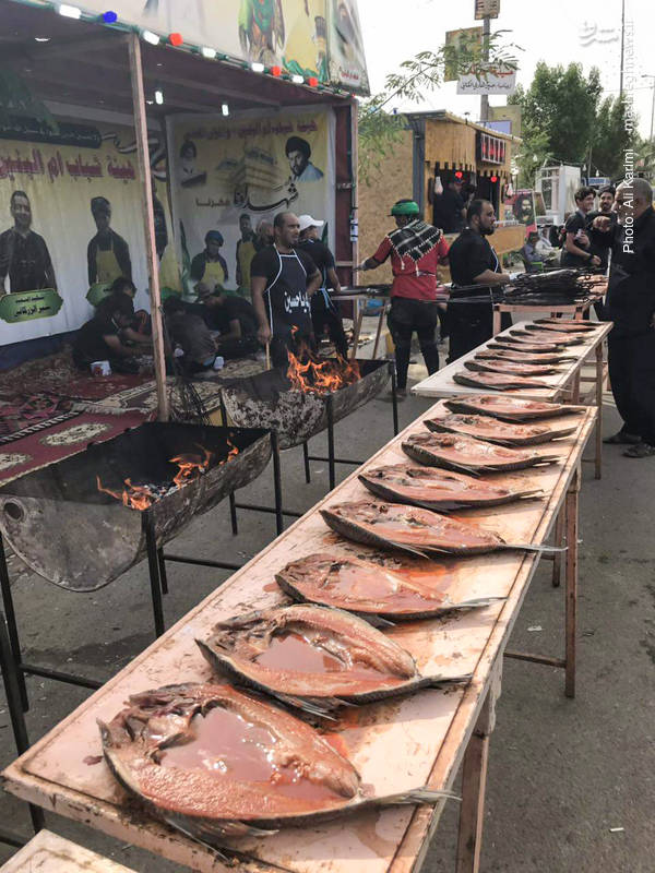 سنگ تمام عراقی&zwnj;ها برای زائران حسینی به ورایت تصویر