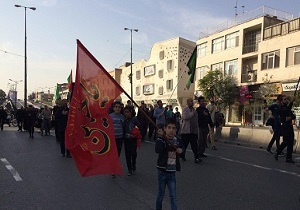 هم نوا با کاروان کربلا در قزوین