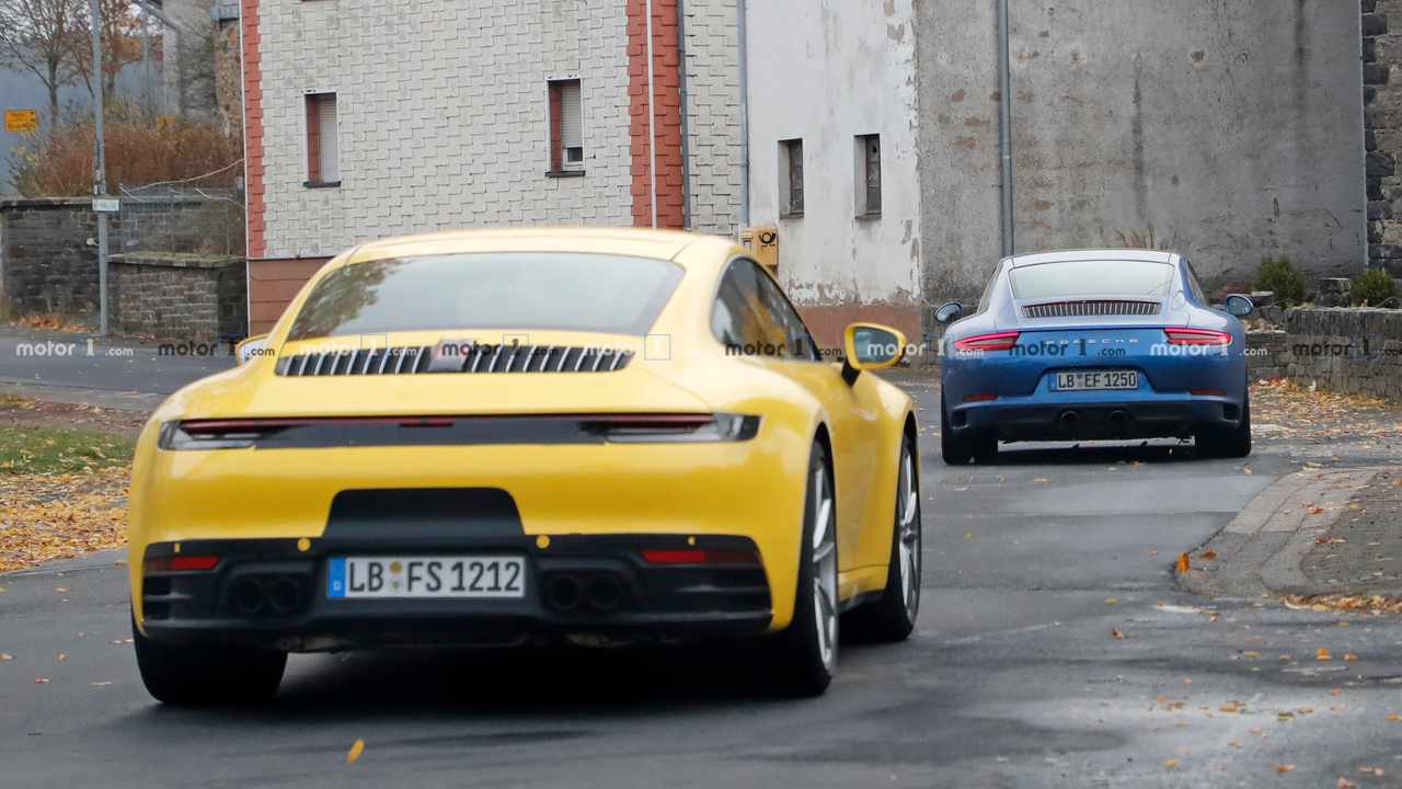 تصاویر نسل 2020 اتومبیل Porsche 911 فاش شد +عکس