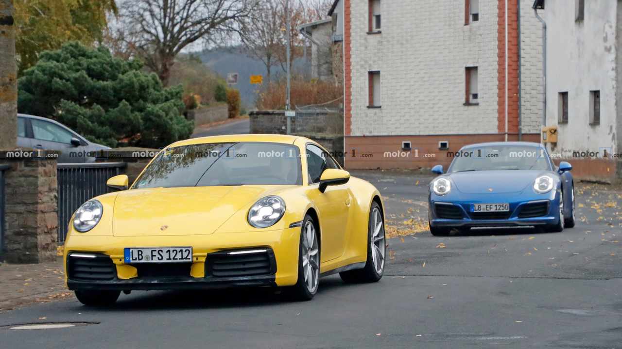 تصاویر نسل 2020 اتومبیل Porsche 911 فاش شد +عکس