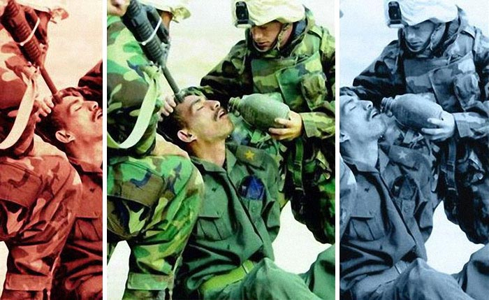 تصاویری که با کلک رسانه ها ،واقعیت را پنهان می کند