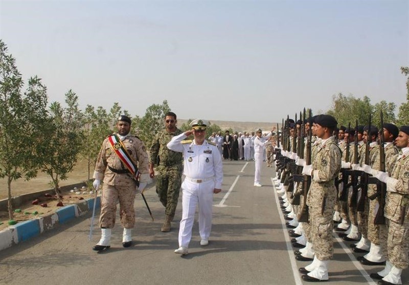 بازدید فرمانده نیروی دریایی ارتش از مرز شلمچه