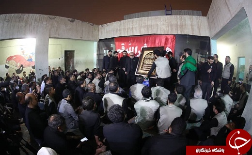 دیدارحاج فاضل ازموکب خادمان افتخاری هیئت ثارالله قم+تصاویر