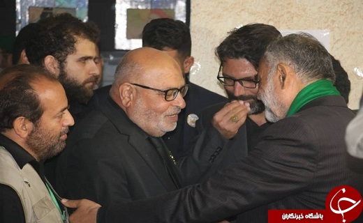 دیدارحاج فاضل ازموکب خادمان افتخاری هیئت ثارالله قم+تصاویر