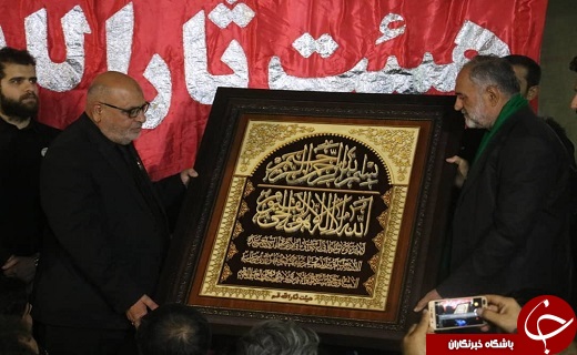 دیدارحاج فاضل ازموکب خادمان افتخاری هیئت ثارالله قم+تصاویر