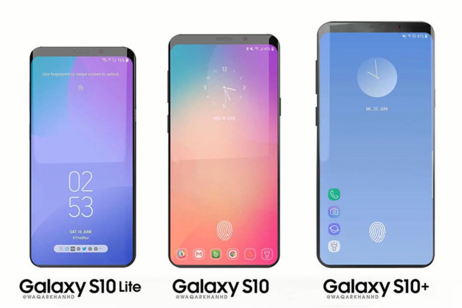 نسل جدید Galaxy S10 سامسونگ در سه نسخه متفاوت عرضه خواهد شد +تصویر
