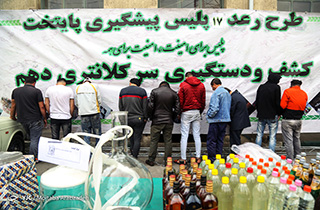 غافلگیر شدن مجرمان از برق طرح ضربتی رعد + فیلم