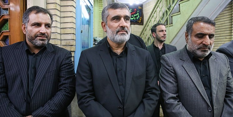 مراسم هفتمین روز درگذشت پدر فرمانده نیروی هوا فضای سپاه برگزار شد