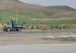 تاکید استاندار قزوین بر پاکسازی حاشیه جاده‌ها