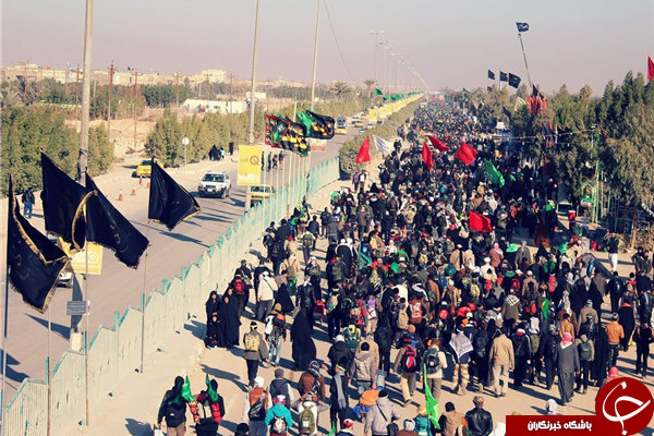 آسمان کرمان در روز اربعین بر تشنگی حسین (ع)و شهدای کربلا می گرید