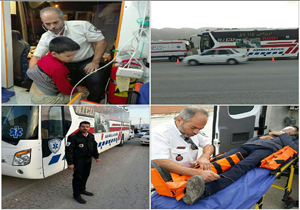 ۲۶۸ ماموریت گروه‌های اورژانس ۱۱۵بابل در مرز ایلام