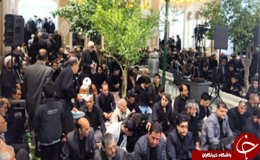 مراسم عزاداری اربعین حسینی در دفتر شهید محراب