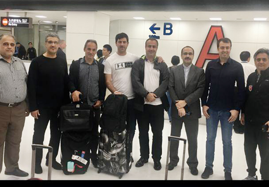 استقبال نمایندگان سفارت ایران از پرسپولیس