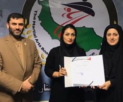 ۲ بانوی گیلانی سکاندار سبک‌های تحت پوشش هیات ورزش‌های رزمی