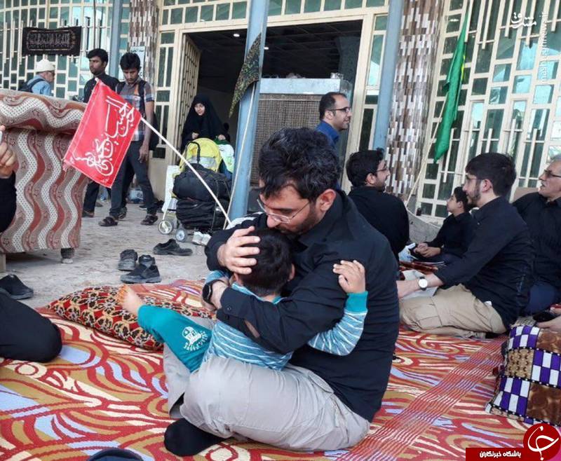 تصویری جالب از آذری جهرمی در پیاده&zwnj;روی اربعین