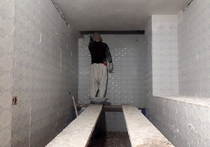 آب انبار امامزاده زبیده خاتون (س) مرمت شد