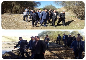 حضور مسئولان شهرستانی در روستا‌های سیل زده پیرانشهر