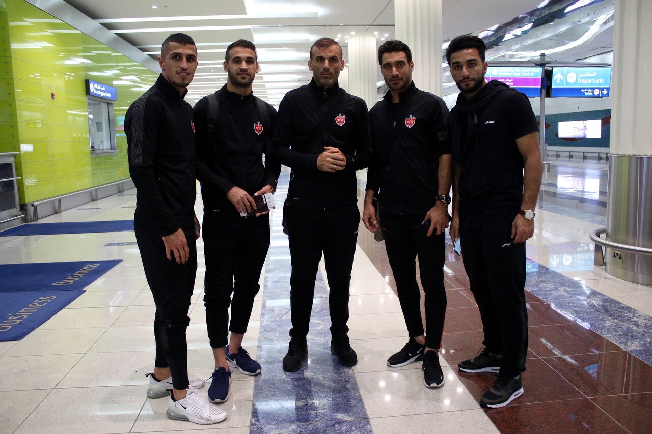 تصاویر پرسپولیسی ها از دبی تا توکیو
