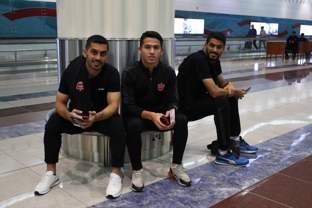 تصاویر پرسپولیسی ها از دبی تا توکیو