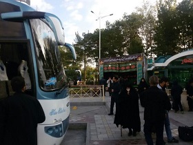 جابجایی زائران اربعین حسینی با ۷۰۰ دستگاه اتوبوس از پایانه‌های مسافربری اصفهان