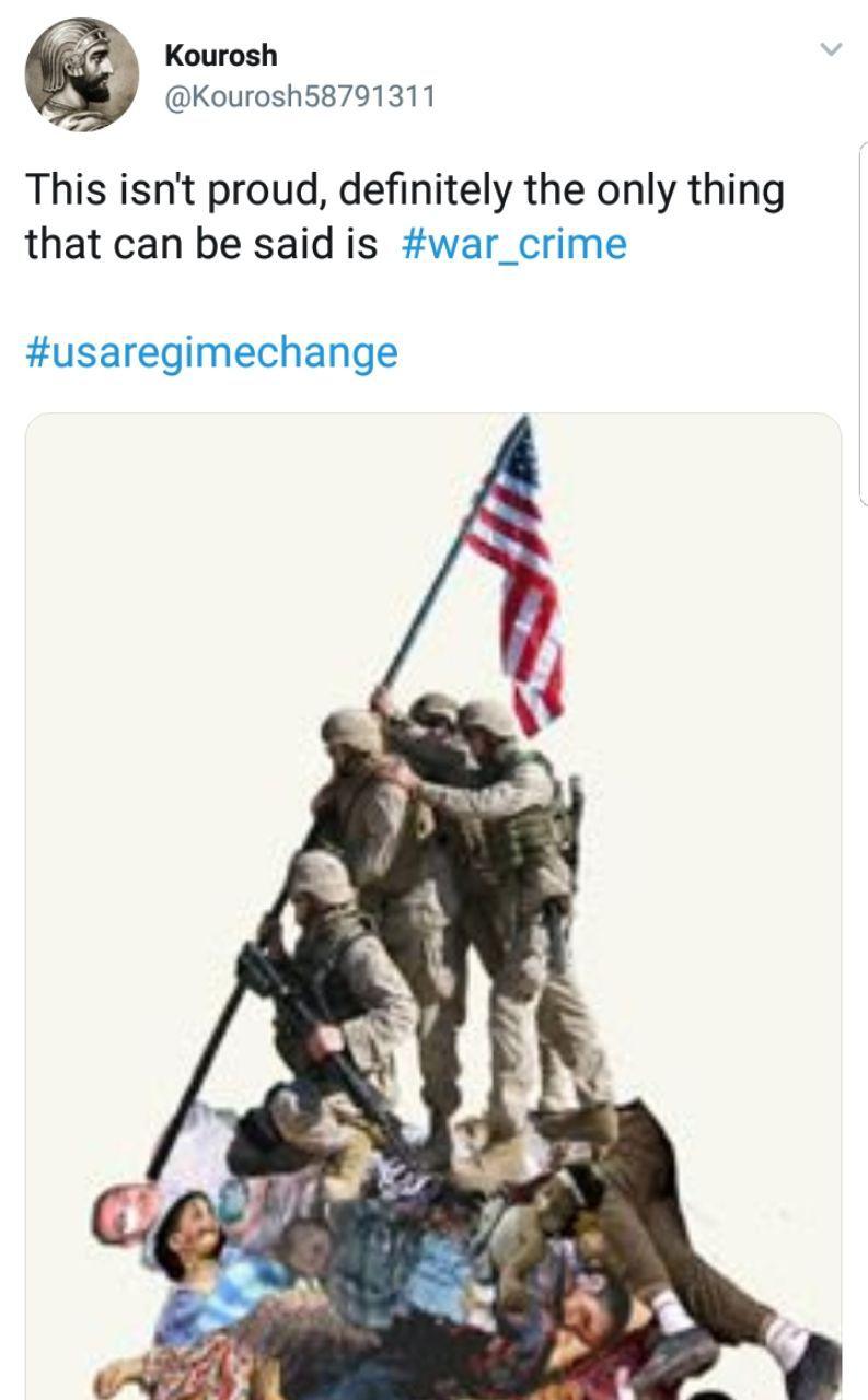 مشکلات جامعه آمریکا با هشتگ USAChangeRegime# به