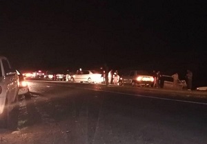 ۲ مصدوم در حادثه رانندگی
