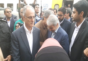 نوبخت وارد قزوین شد
